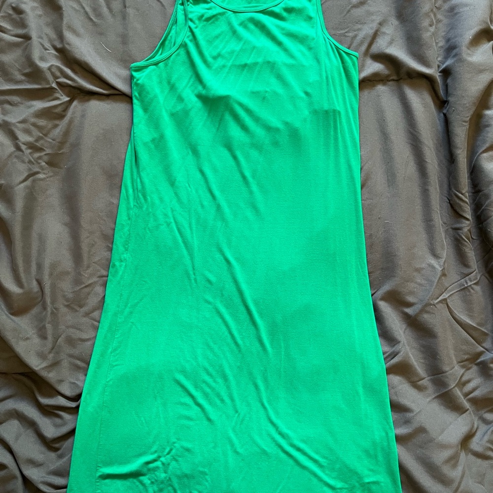 Le Chateau green dress